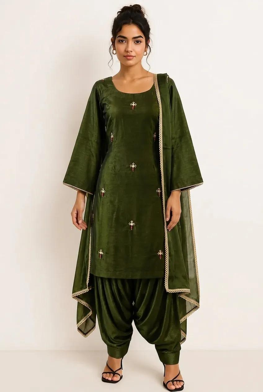 Olive Green (Handwork)