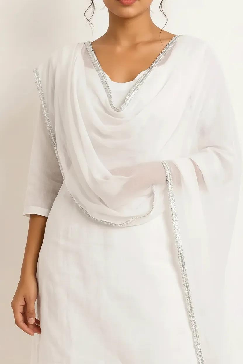 White (Fandy Silk)