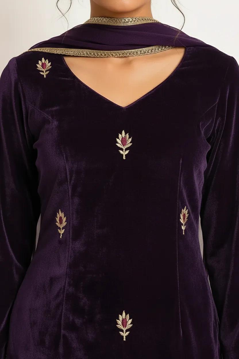 Dark Purple (Handwork)