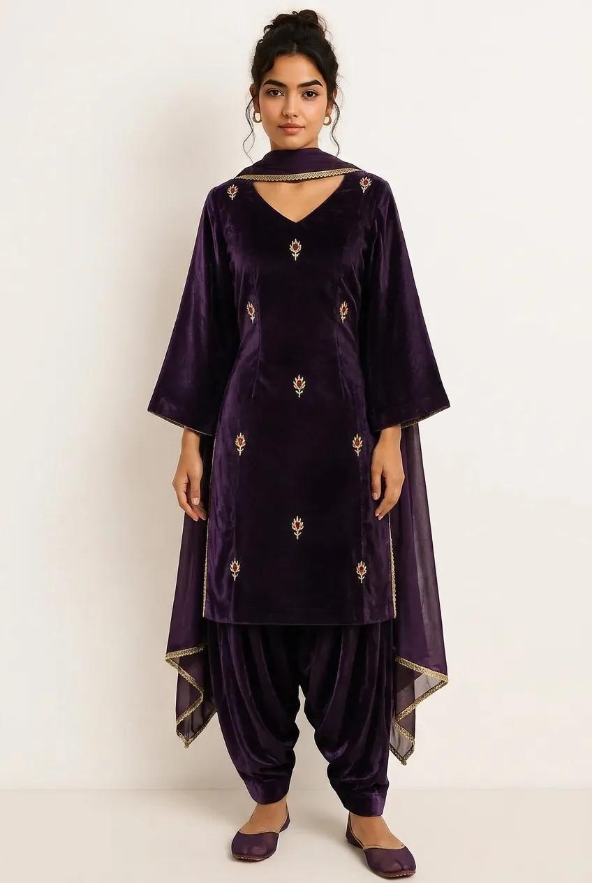 Dark Purple (Handwork)
