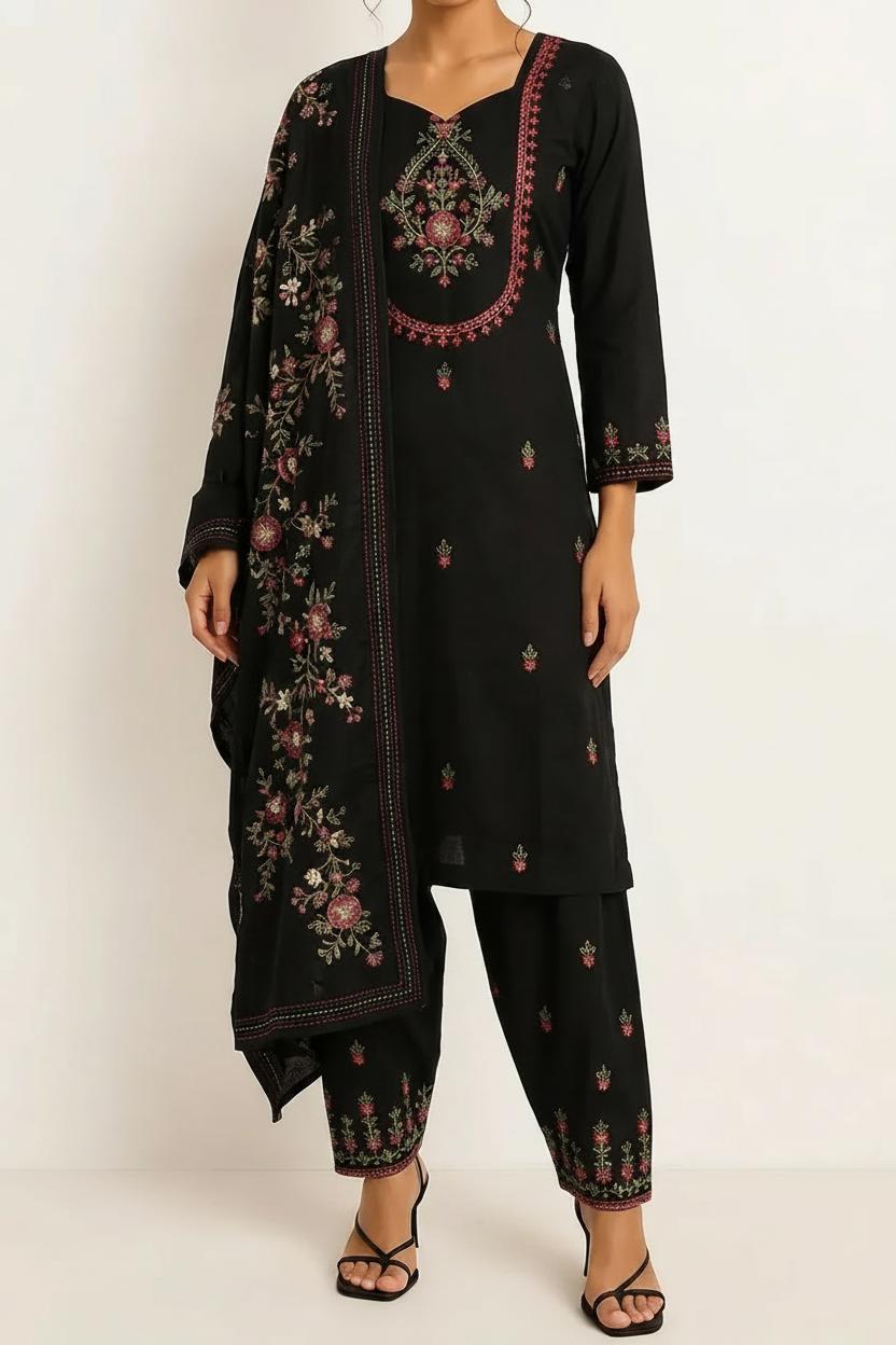 Black Kashmiri Kadai