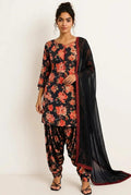 Black & Red (Floral)