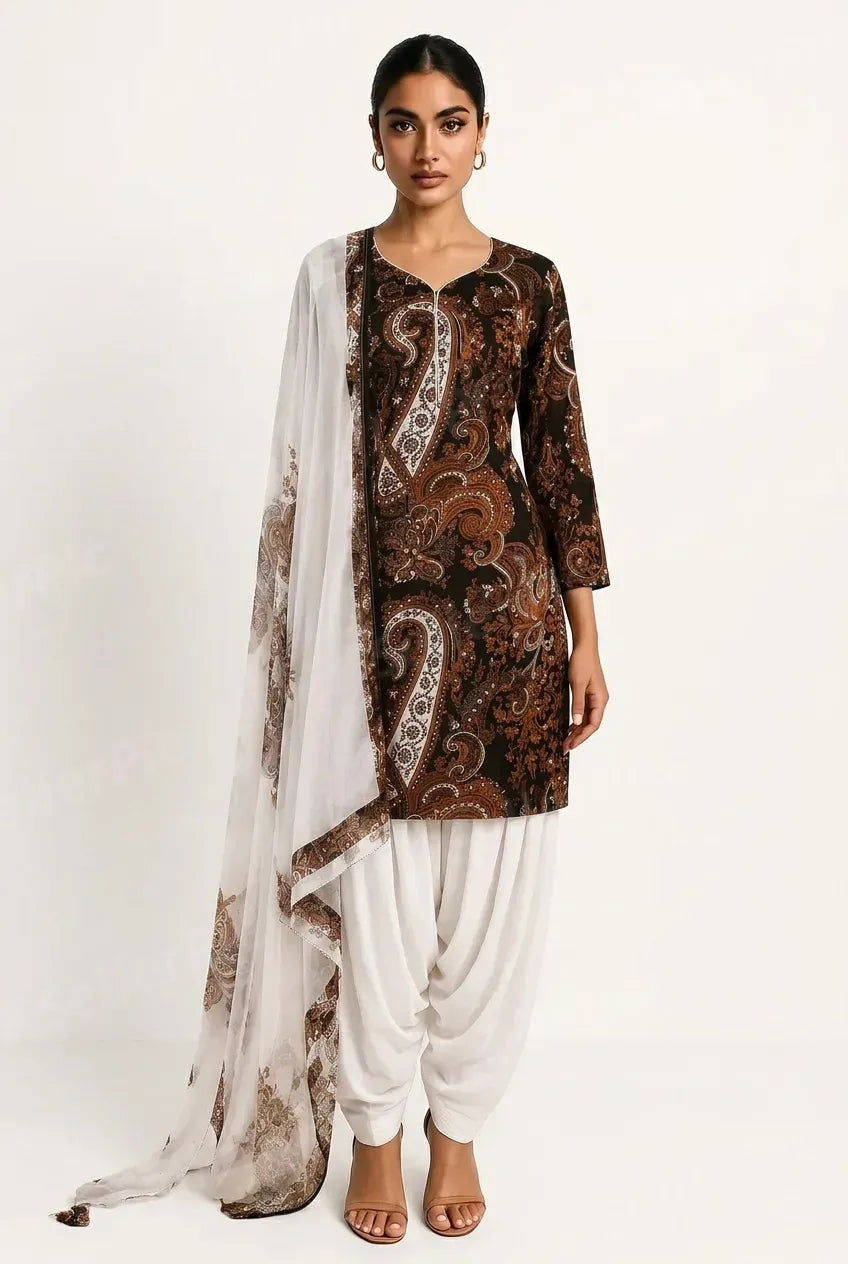 Black & Chocolate (Floral)