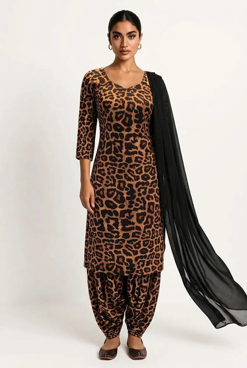 Leopard Print (Georgette)