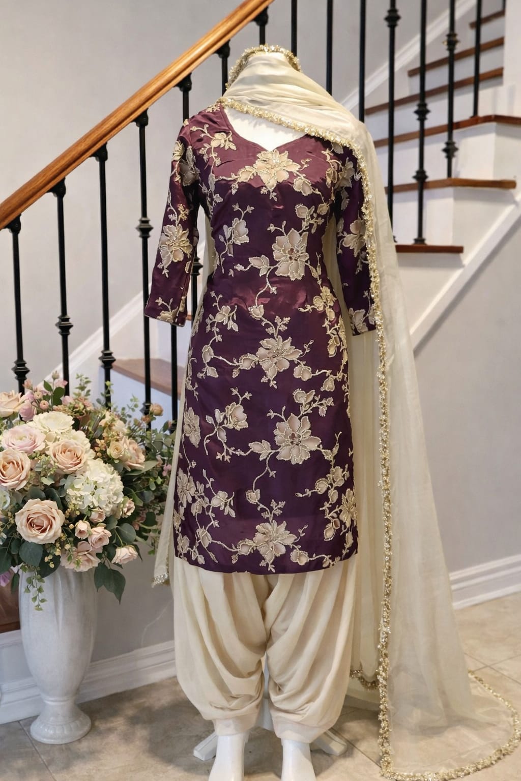 Purple (Heavy Embroidery)