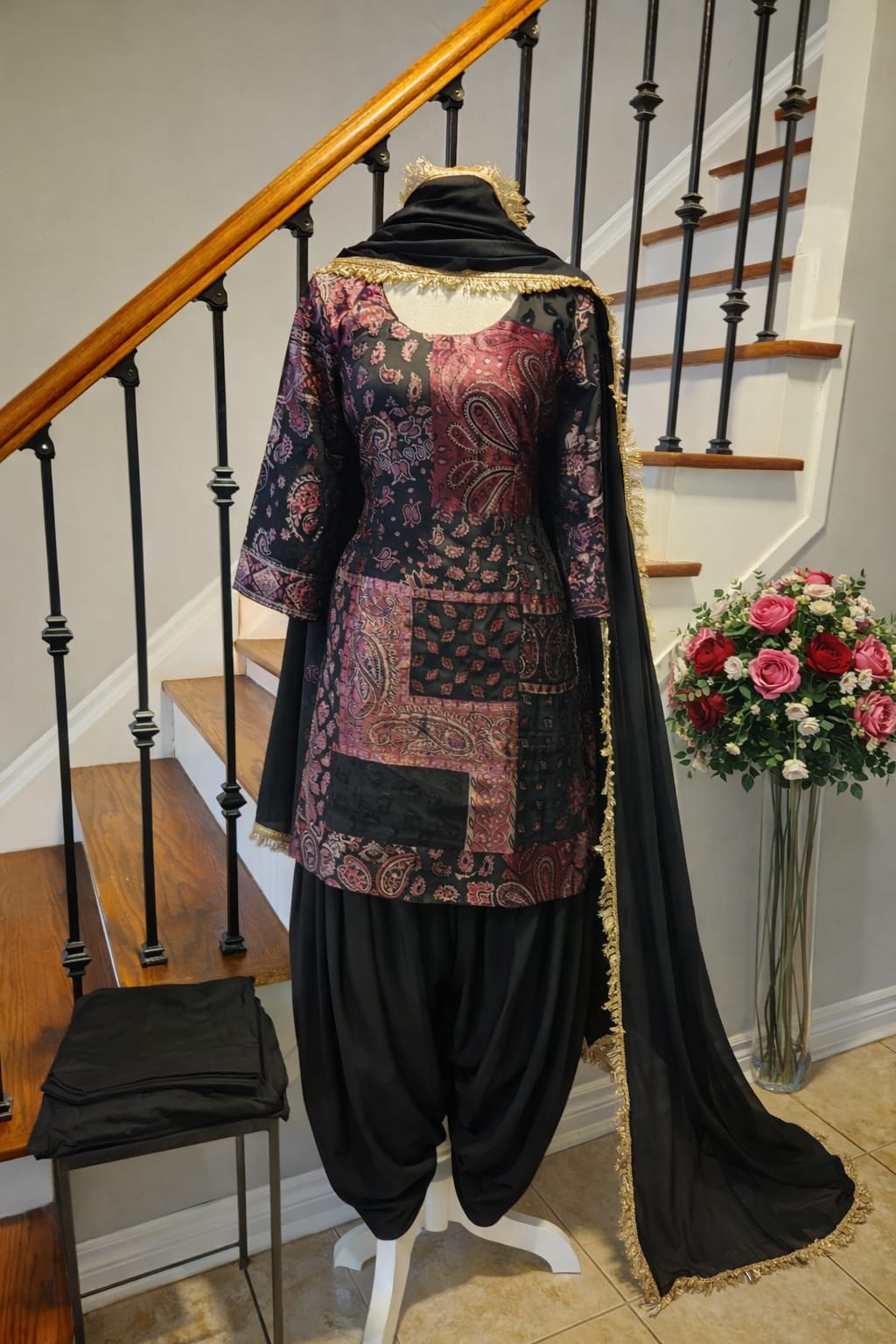 Black (Brasso Fabric)