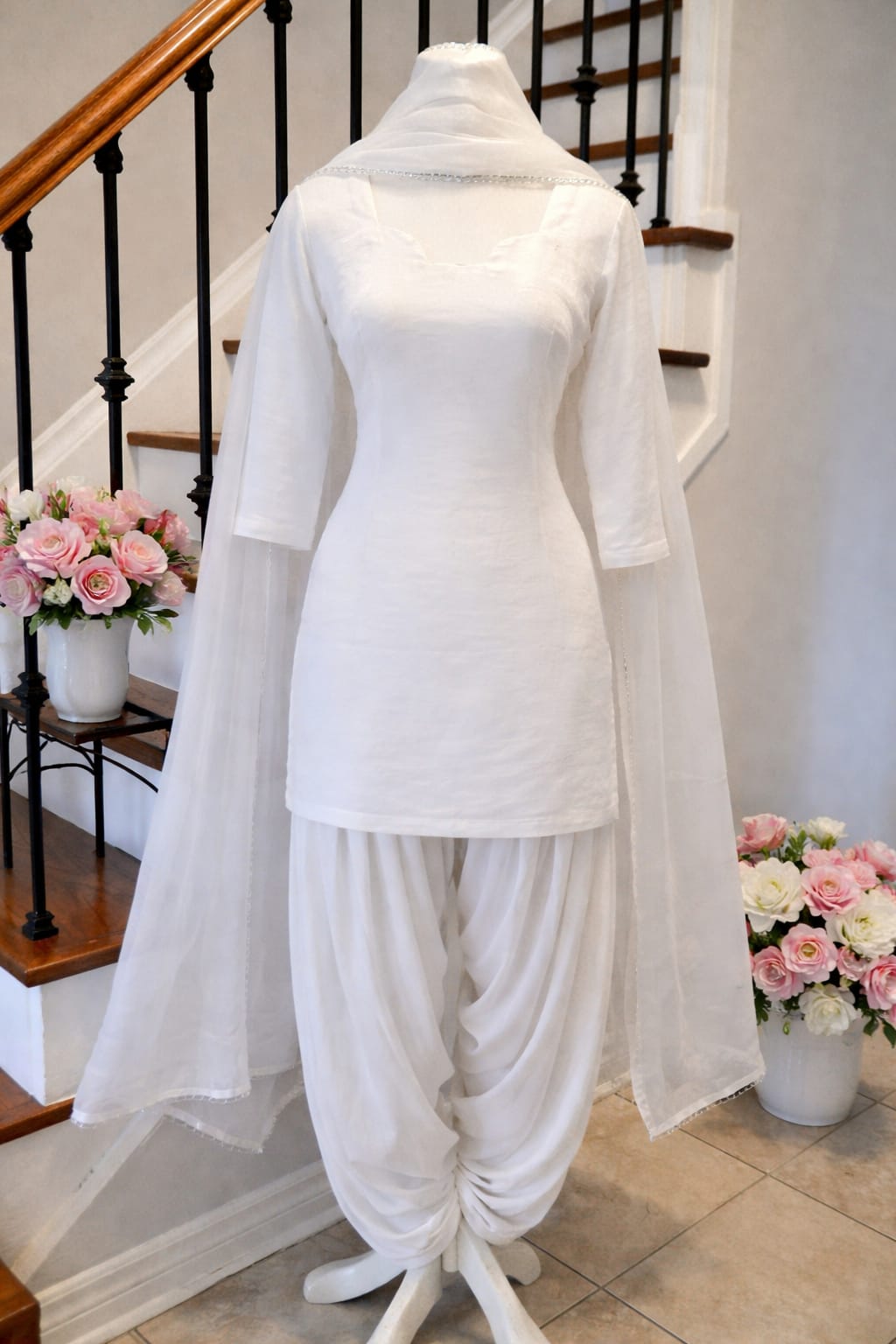 White (Fandy Silk)