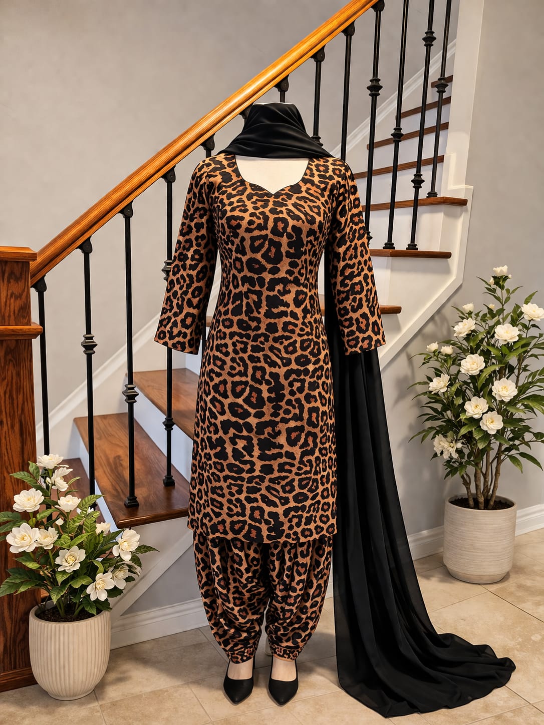 Leopard Print (Georgette)