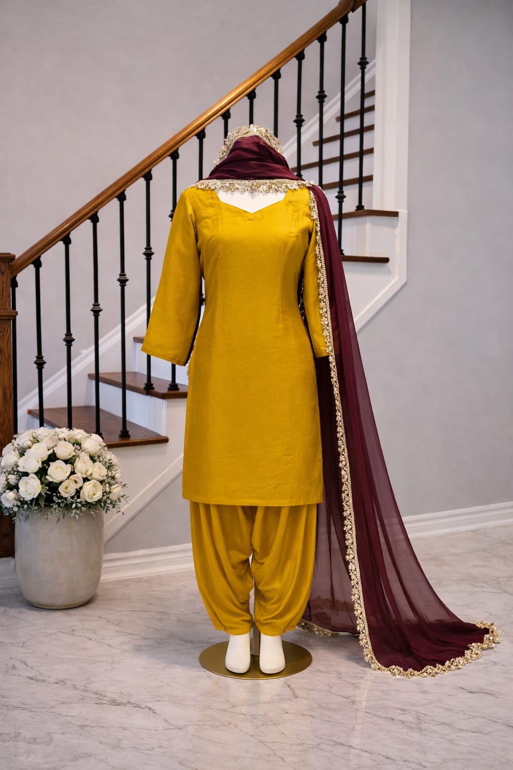 Mustard Yellow (Fandy Silk)