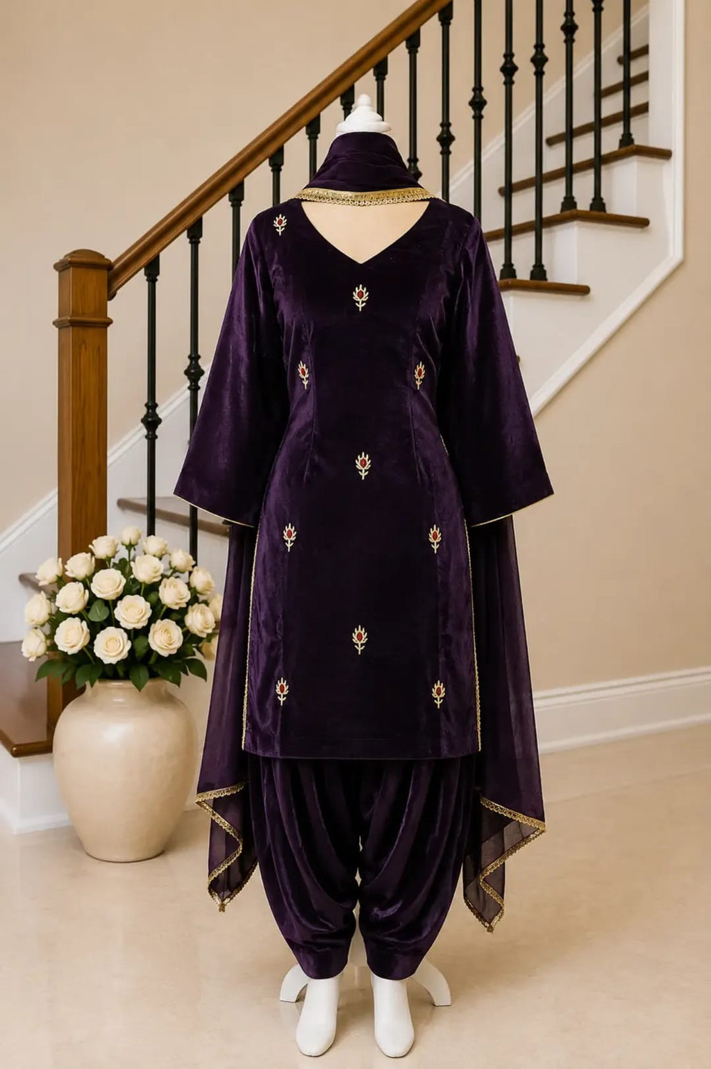 Dark Purple (Handwork)
