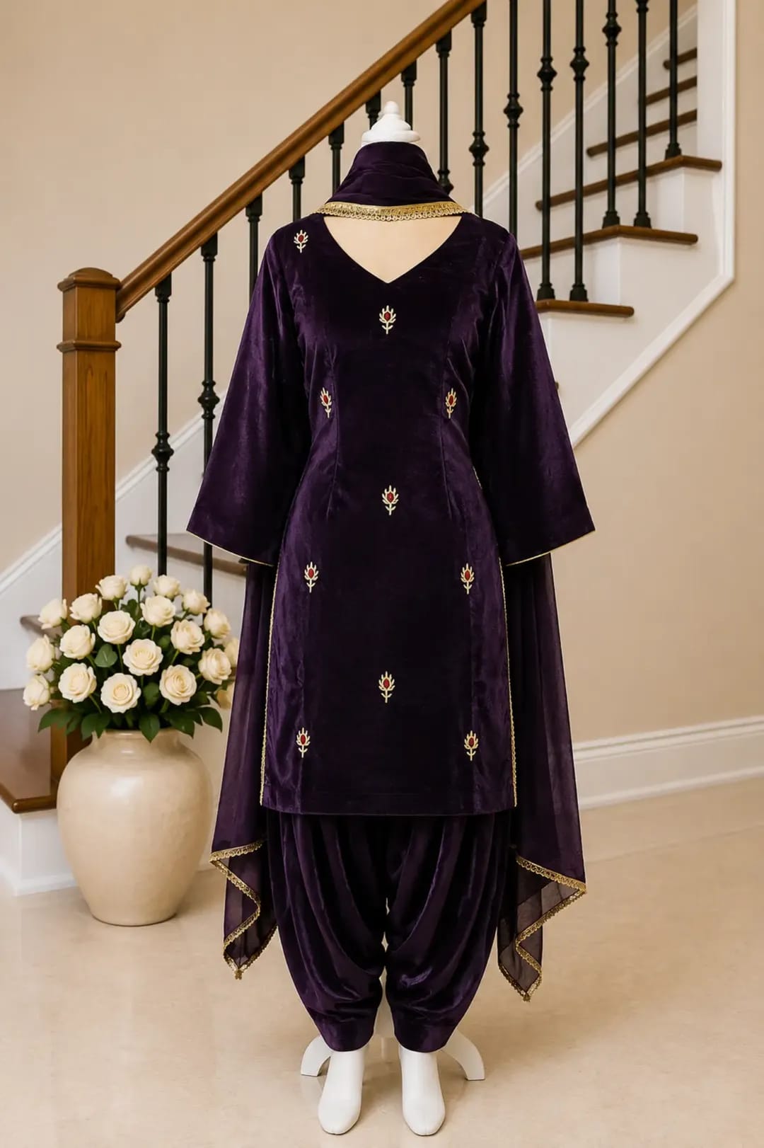 Dark Purple (Handwork)