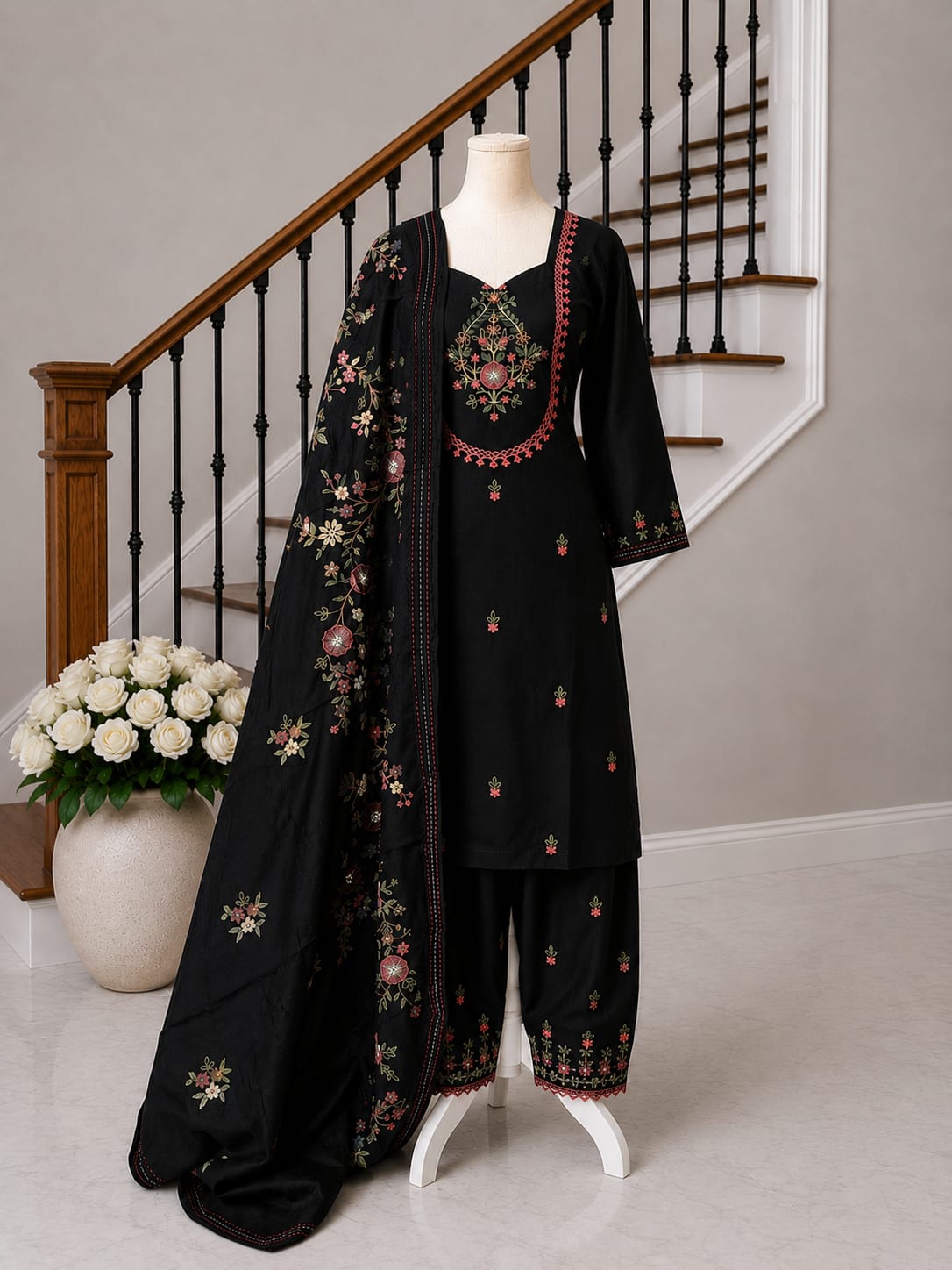 Black Kashmiri Kadai