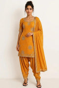 Orange (Bandhani Design)