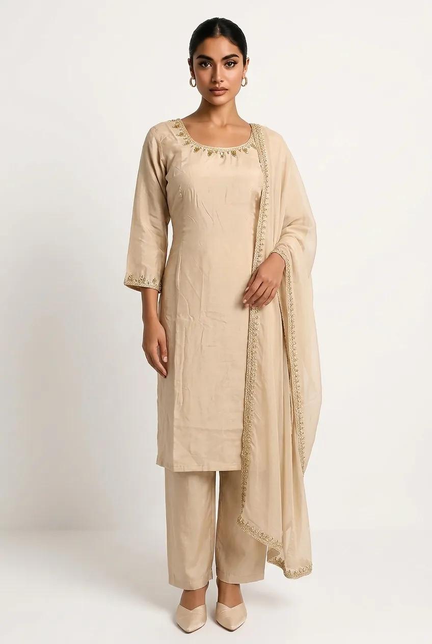 Beige Cream (Handwork)