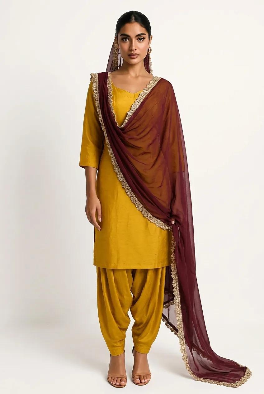 Mustard Yellow (Fandy Silk)