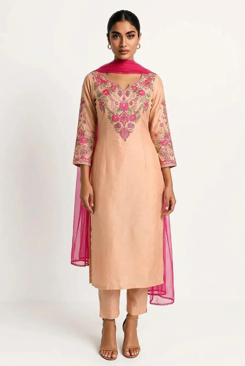 Light Peach (Raw Silk)