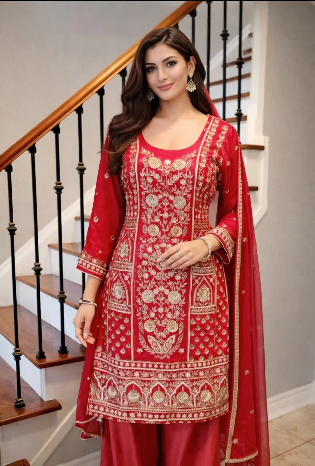 Red (Fully Handwork)